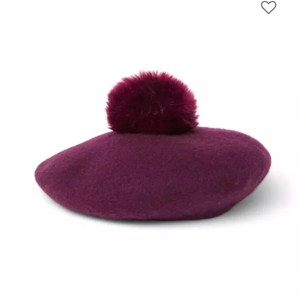 NWT Janie&Jack Pom Beret (12-24 months)
